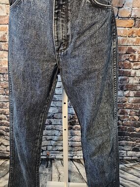 Wrangler Vintage USA Made Acid Wash Mom Jeans High Rise  Sz 5 Fits 26 27 Waist